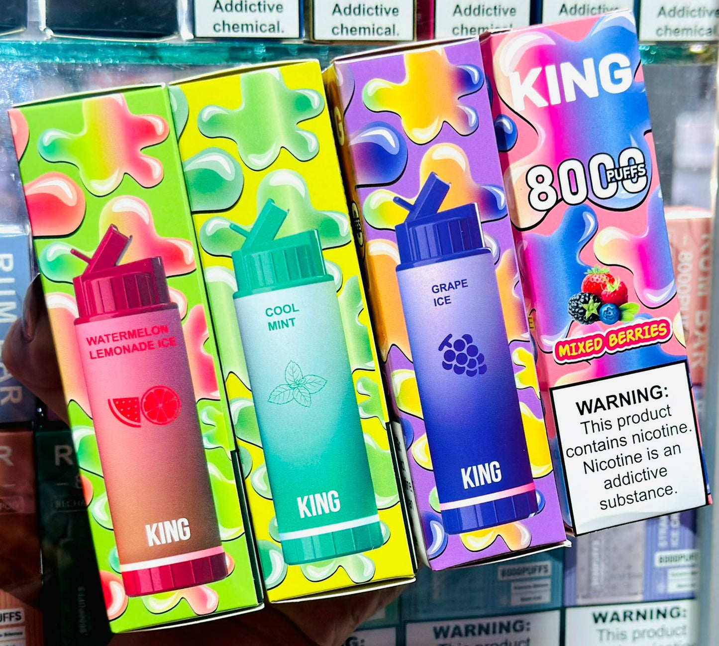 Vapper King 8000puffs